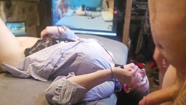 Watch the HD movie named : VinnyMacNDelilah Rough Threesome with Big Tits MILF