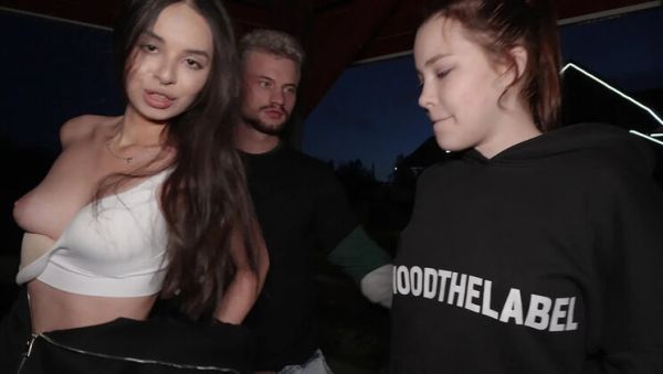 Enjoy watching this full scene titled : Amateur Threesome Night Sex with Apollon and Nicole Murkovski