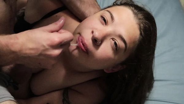 View this full movie named : Big Tits Amateur Gets Fucked Raw and Takes a Facial