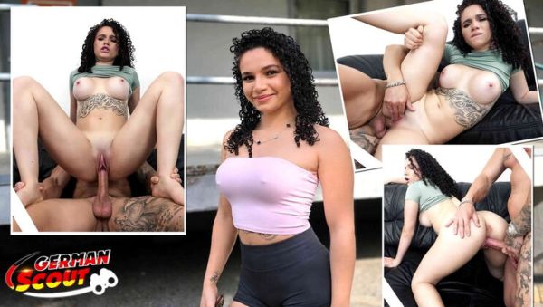 View uncut video of : Bruno Santos Fit Latina Teen Gets Picked Up by German Scout for Rough Casting Fuck