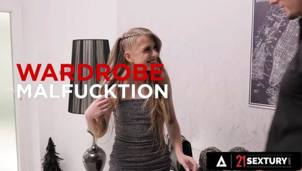 Stream the full video named : Bonnie Dolce's Wardrobe Malfunction Turns Into Wild Anal Fuck