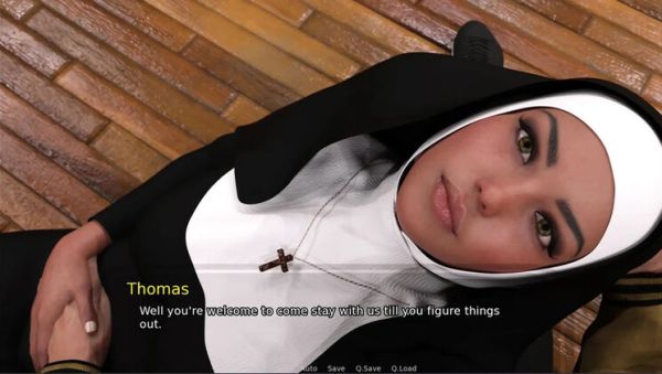 Enjoy watching complete video titled : Pregnant Nun Gets a Handjob at Granny's House - 3D Hentai