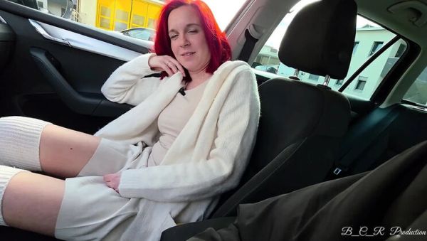 View the uncut scene : Malou-Nu Loses Bet: Car Wash Fingering Orgasm
