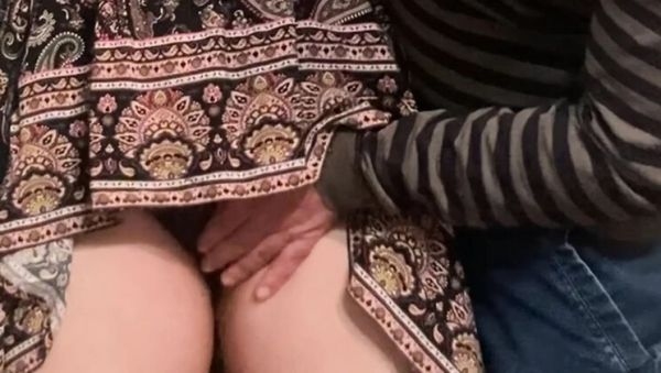 Watch uncensored clip : Subway Pervert Fingers My Tight Teen Pussy While My Boyfriend Watches