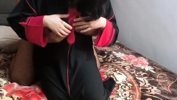 Watch uncut clip called : Hot Arabian Wife Basant Taking Hard Doggy & Missionary Spanking