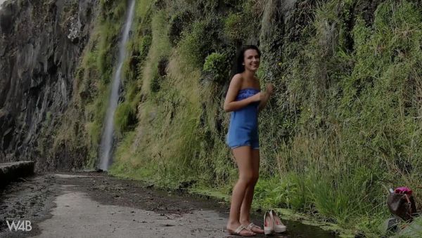 Enjoy watching the uncut movie named : Sapphira's Outdoor Peeing Adventure Continues