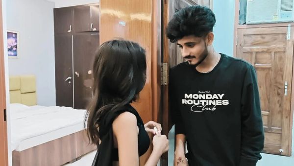 Stream this uncut movie named : Desi Teacher and Student Hardcore Fuck in Classroom - Indian Girl Gets Pussy Pounded in 4K