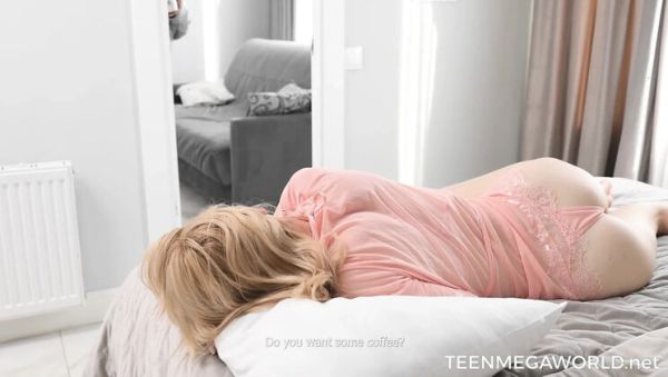 View the complete scene named : Blonde Teen Elloise Arti & Brunette Darina Sosu Eat Pussy in 4K Lesbian Reality