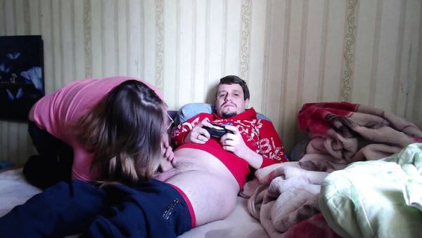 Play complete video named : Stepsister Challenge Level One Blowjob Finish