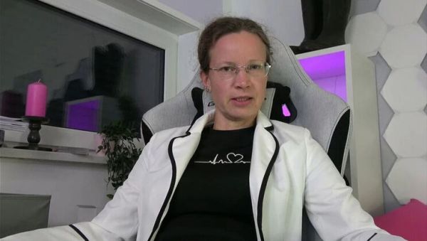 Enjoy watching uncut scene titled : Femdom MILF in Glasses Humiliates Loser with Small Dick – Amateur HD