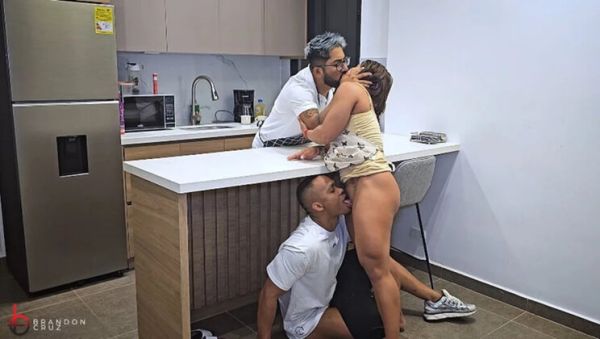 Watch full scene titled : Cuckold Wife Fucks A Huge Black Cock While Husband Isn't Looking - Brandon Cruz & Selena Stone
