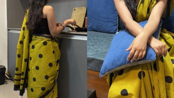 Watch this uncensored video titled : Mani Bhabhi alone in room, hot sex with friend, cum in mouth