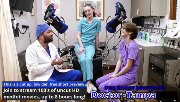 Watch the hardcore scene : Luci Starr First Gyno Exam – Teen Gyno Medical Clinic Role Play