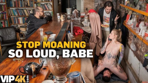 Enjoy watching the complete clip of : Strangers pick her up in a bar and she moans so loud everyone watches