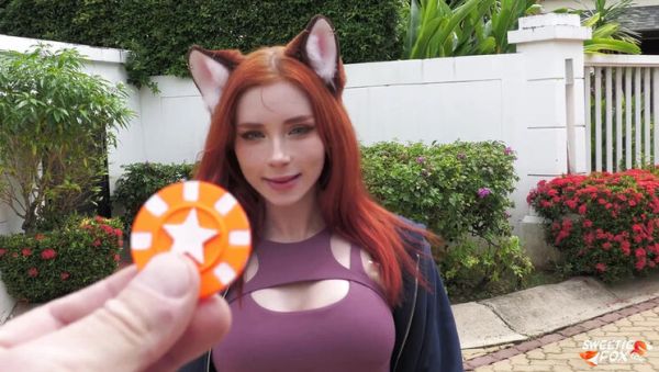 Enjoy watching uncensored movie called : Sweetie Fox Gets Public Tease, Rough Deepthroat, and Doggystyle Creampie