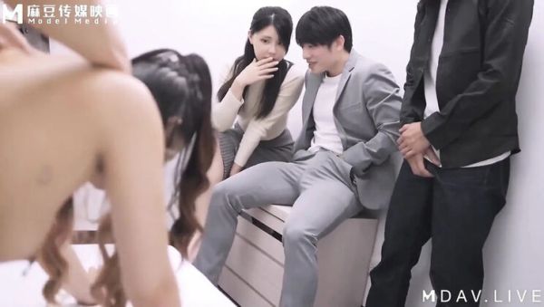 Play uncensored clip named : Mika Shindo's Tiny Trap Party Wheel – Asian Orgy Creampie Action
