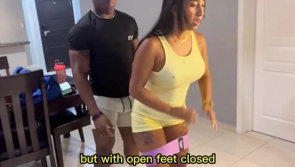 Stream the HD movie titled : Gym Trainer's Huge BBC Fucks Horny Latina Wife