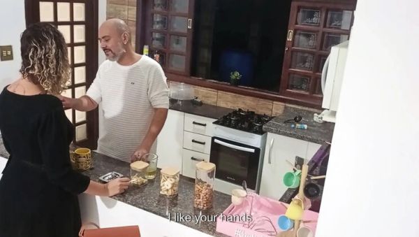 Enjoy watching the HD scene of : Hotwife Gets Anal Creampie in Bar Pantry