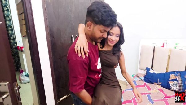 Watch complete movie of : Desi Girlfriend Meets Boyfriend for Hardcore Fucking and Kissing Sex