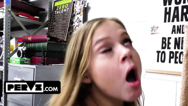 Watch complete movie of : Coco Lovelock Busted for Sex Toys in Store - Security Guard Gets a Blowjob