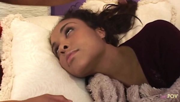 Play the full scene named : Sweet Brown Girl Needs Lesbian Love – Jaslin Diaz POV