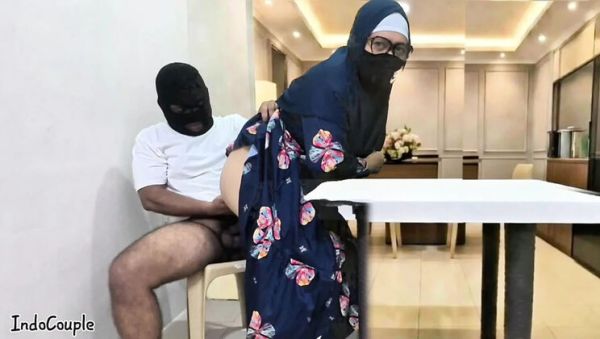 View HD scene named : Hijab Teacher Gets Fucked By College Pornstar On A Date