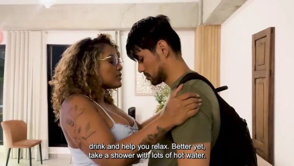 Watch this uncut scene of : Gorgeous Latina MILF with Perfect Body Fucks Best Friend's Boyfriend and Gets Facial Cumshot