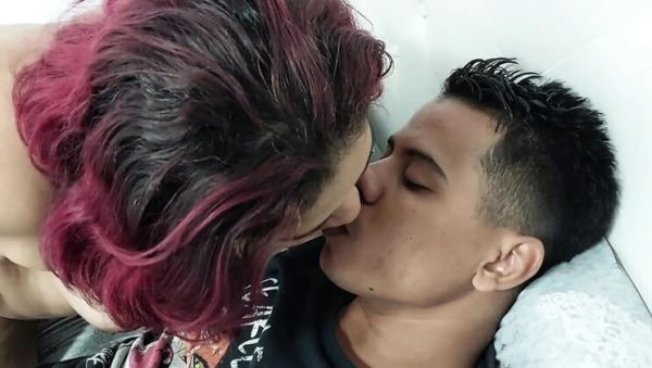 Enjoy watching uncut video titled : Big natural tits and huge ass get fucked hard by stepson