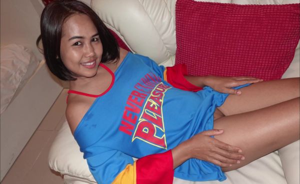 Stream this uncut clip called : Asian amateur babe gives sensual POV blowjob on her Thai friend's dick in high-def