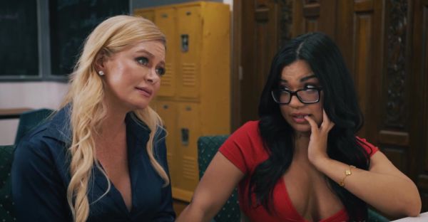 Enjoy watching hardcore clip : Serene Siren's Summer Collab: Blondes & brunettes fingering in an interracial Latina milf scene