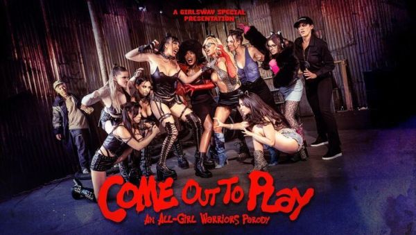 Watch this HD clip named : Come Out To Play: An All-girl Warriors Parody - Little Puck, Codi Vore And Leana Lovings
