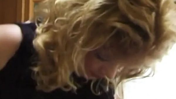 Watch this complete scene called : Blonde Cougar with Big Tits Gets Facial in Car Sex
