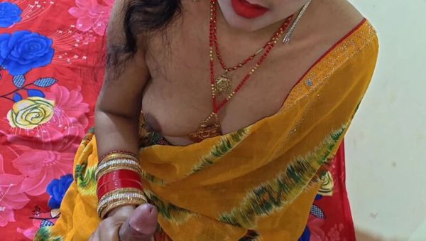 Play the HD scene named : Indian Wife Fucks Friend in Room with Dirty Talking – Lalita Singh