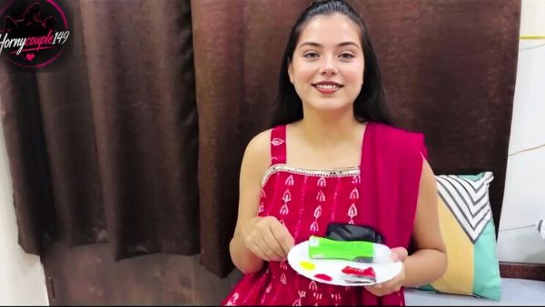 Watch complete scene titled : Rakshabandhan Par Desi Girl Ne BF Ko Hatke Gift Diya – Hindi Sex Video