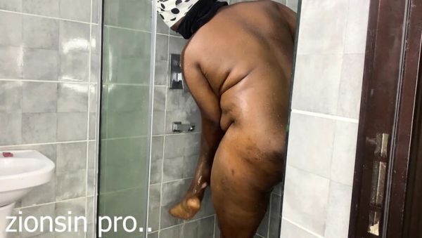 Enjoy watching the hardcore video : Big Ass Slut Gets Fucked in the Shower by Big Black Cock
