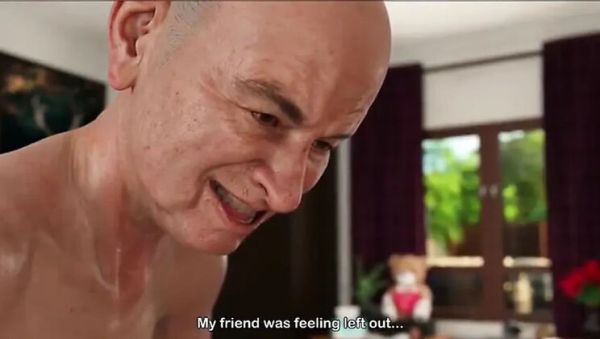 Watch full video titled : Temptation Chapter 14 Part 3 - Grandpa Fucks Teen in 3D Anal Threesome