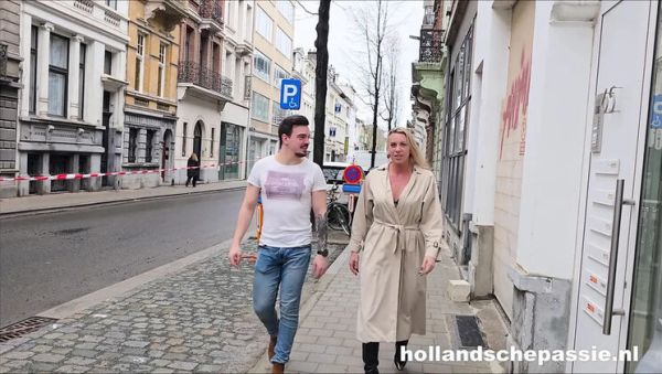 Play the uncensored video titled : Coffee or My Cunt? Big Tits Dutch MILF Gets Fucked Hard