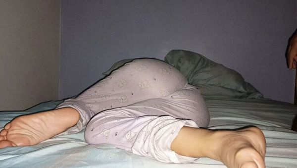 Stream hardcore scene of : Stepson touches my big ass then makes me suck his black cock