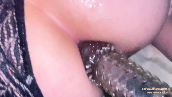 View this HD clip titled : Real Couple Puts Dildo in Pussy Until She Pee with Lust