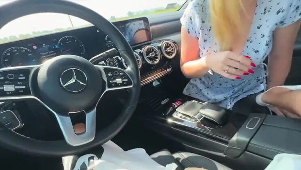 Stream this full scene of : Kisankanna Blonde Amateur POV Blowjob in Car – Russian Homemade Sex