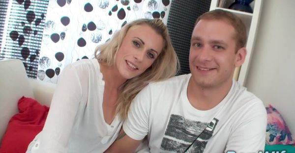 Stream the uncensored scene named : Blond Brittany's wild orgy: Anal, blowjobs, and more on the couch